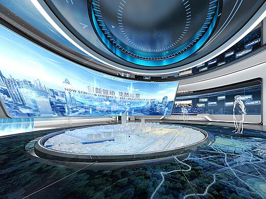 科技企業(yè)展廳